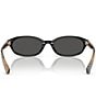 Burberry Women's BE4508D 56mm Oval Sunglasses - Image 3