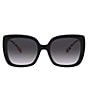 Color:Black - Image 2 - Women's Square 54mm Sunglasses