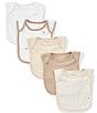 Burt's Bees Baby Golden Bee Bibs Five-Piece Set - Image 1