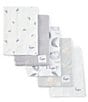 Burt's Bees Baby Hello Moon Burp Cloth Five-Piece Set - Image 1