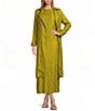 Buru Belted Wrap Collared Trench Coat - Image 3