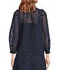 Buru Bow Organza Blouse - Image 2