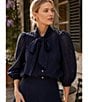 Buru Bow Organza Blouse - Image 4