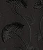 Buru Brocade Mock Neck Sleeveless Mini Shift Dress, Color:Black - Image 3