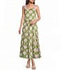 Buru Coordinating Dot Printed Midi Skirt - Image 3