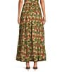 Buru Floral Print Maxi Coordinating Skirt, Color:Sage Floral - Image 2