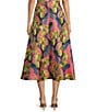 Buru Laura Jacquard Textile A Line Coordinating Midi Skirt - Image 2
