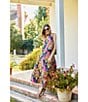 Buru Laura Jacquard Textile A Line Coordinating Midi Skirt - Image 5
