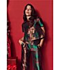 Buru Le Culotte Coordinating Printed High Rise Full Length Coordinating Wide Leg Pants - Image 6