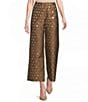 Buru Le Culotte Coordinating Printed High Rise Full Length Coordinating Wide Leg Pants - Image 1