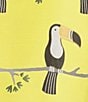 Buru Le V Mod Toucan Print V-Neckline Sleeveless Coordinating Top, Color:Yellow Toucan - Image 4
