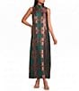 Buru Maxi Mod Mock Neck Dress - Image 1