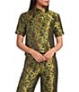 Buru Mock Neck Coordinating Top - Image 1