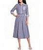 Buru Smocked Waist Midi Skirt - Image 3