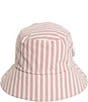 Color:Laurens Pink Stripe - Image 1 - Striped Bucket Hat