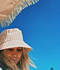 Color:Laurens Pink Stripe - Image 3 - Striped Bucket Hat