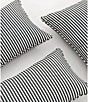 Color:Lauren's Navy Stripe - Image 4 - The Lauren's Stripe Outdoor Living Collection Rectangle Throw Pillow
