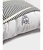 Color:Lauren's Navy Stripe - Image 6 - The Lauren's Stripe Outdoor Living Collection Rectangle Throw Pillow