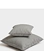 Color:Lauren's Navy Stripe - Image 2 - The Small Lauren's Stripe Outdoor Living Collection Square Throw Pillow