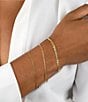 Color:Gold - Image 2 - Cuban Chain Line Bracelet