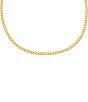 Color:Gold - Image 1 - Cuban Choker Necklace