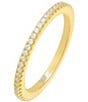 By Adina Eden Micro Pave Eternity Crystal Band Ring,New Products : American Fashion Style Bags On Sale
