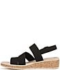 Color:Black - Image 5 - Bravo Washable Slingback Strappy Sandals