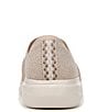 Color:Beige - Image 3 - Charle Knit Washable Slip-On Sneakers