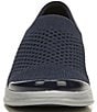 Color:Navy Open Knit - Image 6 - Charlie Open Knit Washable Slip-On Shoes