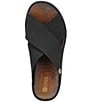 Color:Black - Image 6 - Desire Washable Stretch Wedge Sandals