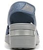 Color:DENIM - Image 3 - Dream Stretch Slingback Washable Wedge Sandals
