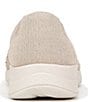 Color:Champagne - Image 3 - Golden Bright Washable Rhinestone Detail Slip-Ons