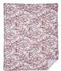 C&F Home Claiborne Paisley Abstract Pattern Reversible Cotton Throw Blanket, Color:Multi - Image 1