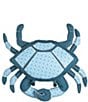 C&F Home Crab-Shaped Applique and Embellished Throw Pillow, Color:Multi - Image 1