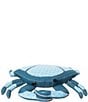 C&F Home Crab-Shaped Applique and Embellished Throw Pillow, Color:Multi - Image 2