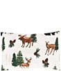 Color:Multi - Image 5 - Nolan Deer And Pine Reversible Plaid Quilt Mini Set