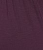 Cabernet Plus Size Solid French Terry Wide Leg Coordinating Sleep Pants - Image 3