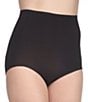 Color:Black - Image 1 - Cotillion by Cabernet Seamed To Fit Stretch Full Brief Panty