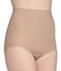 Color:Sable Rose - Image 1 - Cotillion by Cabernet Seamed To Fit Stretch Full Brief Panty
