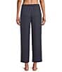 Cabernet Solid French Terry Wide Leg Coordinating Sleep Pants - Image 4