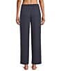Cabernet Solid French Terry Wide Leg Coordinating Sleep Pants - Image 5