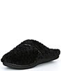 Color:Black - Image 4 - Textured Terry Clog Slippers