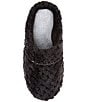Color:Black - Image 5 - Textured Terry Clog Slippers