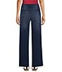 Calessa Denim Wide Leg Ankle Pants - Image 2