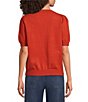 Calessa Knit Crew Neck Short Sleeve Top - Image 2