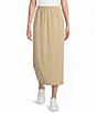 Calessa Knit Modal A-Line Midi Skirt - Image 1