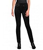 Calessa Knit Skinny Rivet Detail Pull-On Jeggings - Image 1