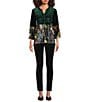 Calessa Knit Skinny Rivet Detail Pull-On Jeggings - Image 3