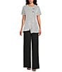Calessa Knit Straight Leg Pull-On Pants - Image 3