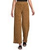 Calessa Knit Stripe Comfort Pull-On Pants - Image 1
